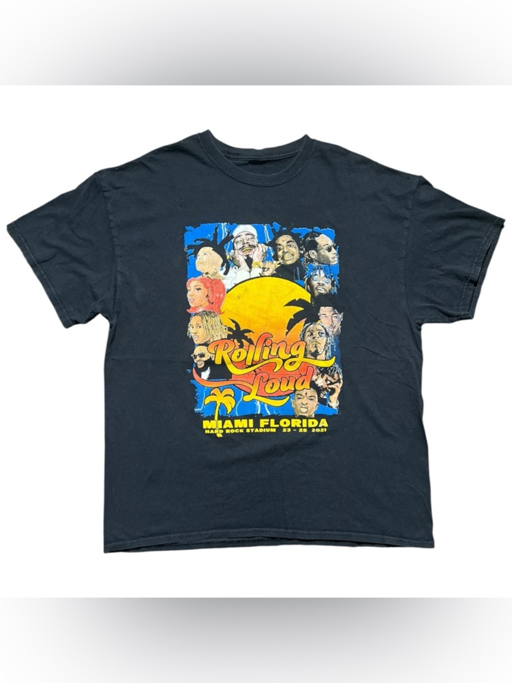 Rolling Loud Miami Florida 2021 Rap Tee